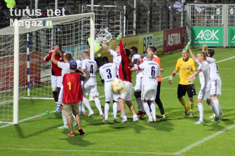 VfB Germania Halberstadt feiert 4:2 Sieg bei Babelsberg 03