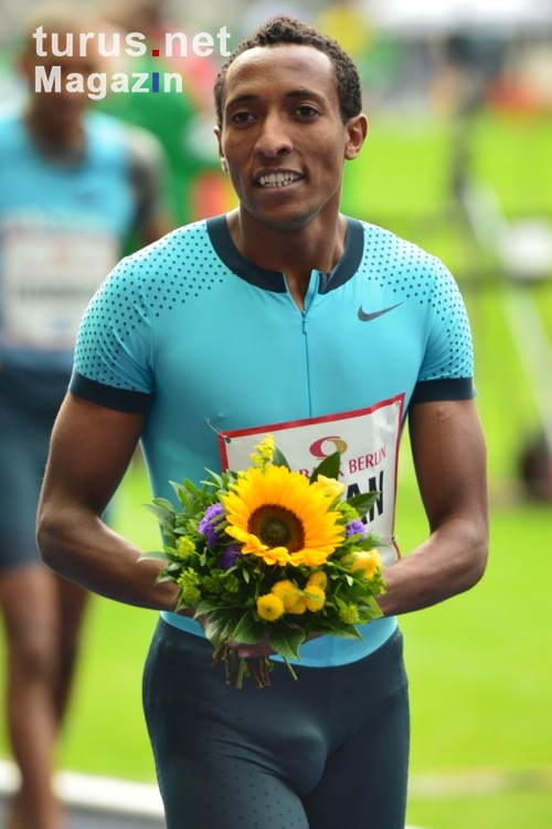 Mohammad Aman holte Gold über 800 Meter, ISTAF 2013