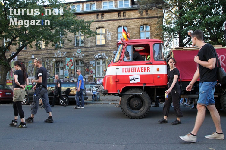 Fuckparade 2013 zieht durch Berlin Friedrichshain