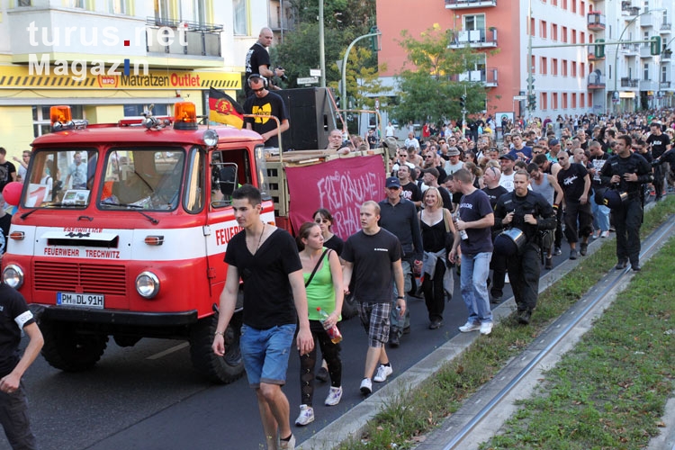 Fuckparade 2013 unterwegs auf der Warschauer Straße