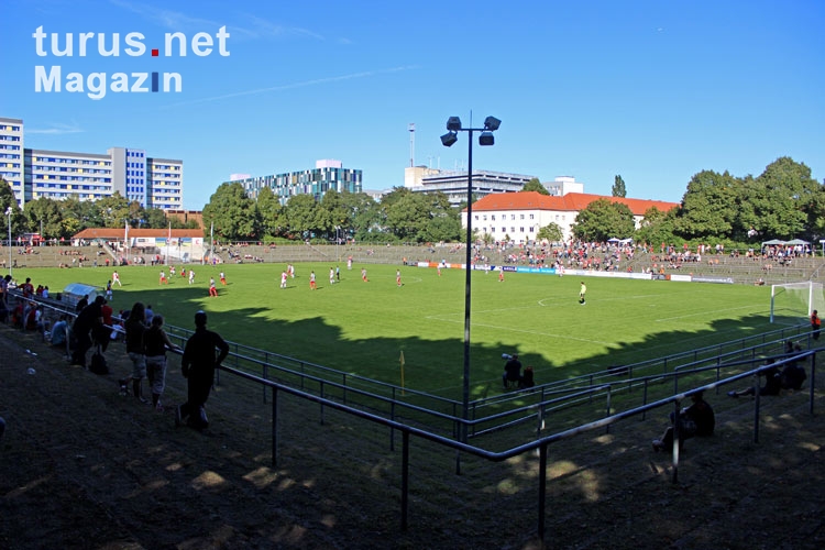 1. FC Union Berlin vs. SK Slavia Praha im Zoschke Stadion