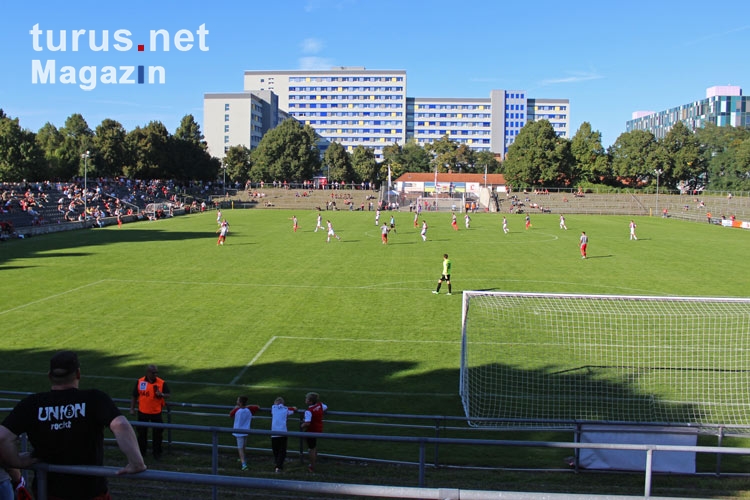 1. FC Union Berlin vs. SK Slavia Praha im Zoschke Stadion