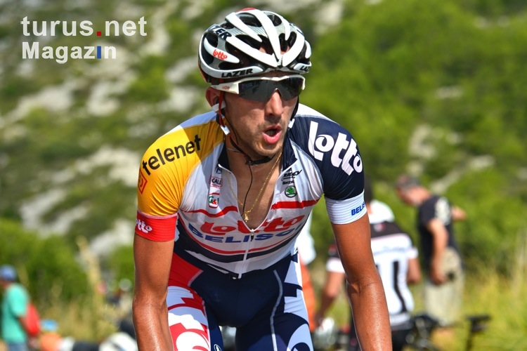 Radprofis auf der 16. Etappe der Vuelta 2013