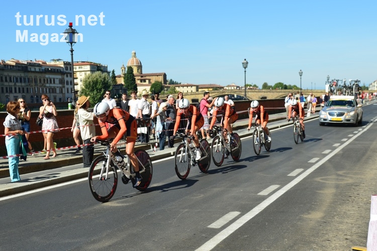 UCI Road World Championships Toscana 2013, TTT Frauen
