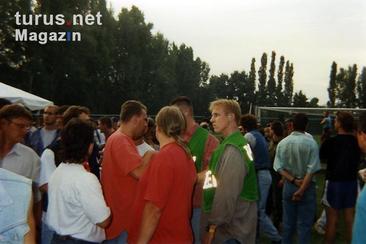 Etwas Stress mit der Polizei, Reinickendorfer Füchse - 1. FC Union, 1995