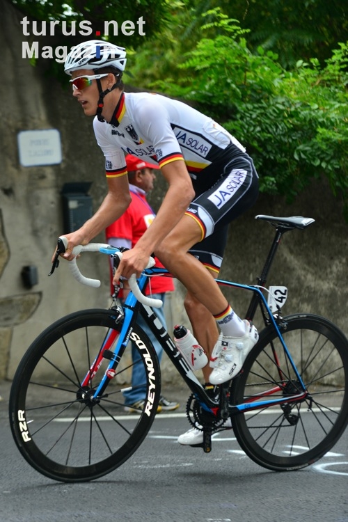 Silvio Herklotz beim U23 Rennen, WM 2013