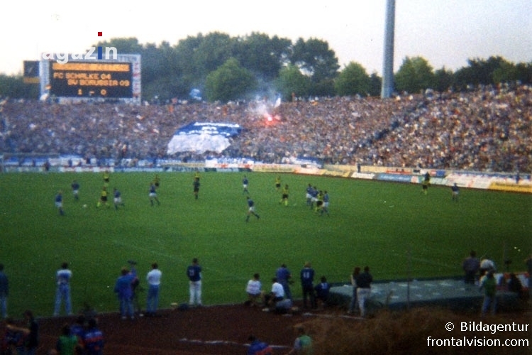 FC Schalke 04 - Borussia Dortmund, Anfang 90er Jahre
