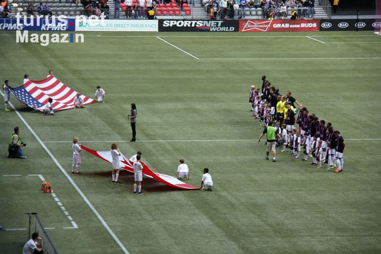 Vancouver Whitecaps FC vs. Portland Timbers, MLS Fußballliga