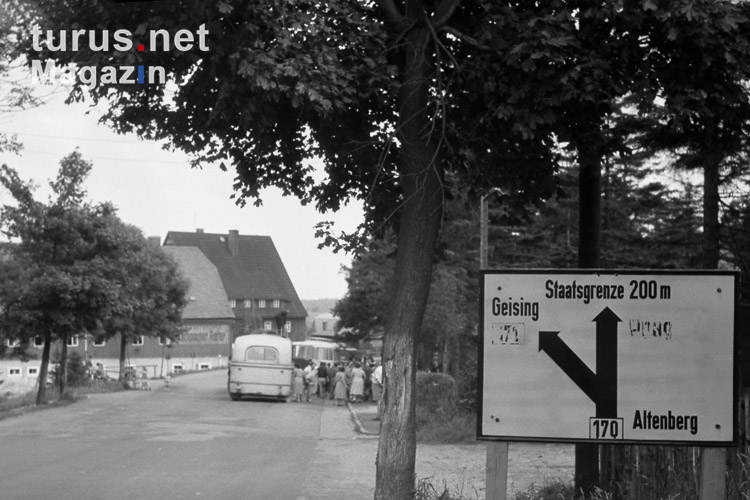 Bis zur Staatsgrenze 200 Meter, Altenberg 1959