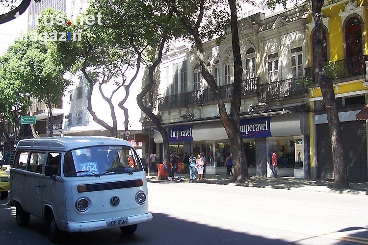 alter VW-Bus in Rio de Janeiro