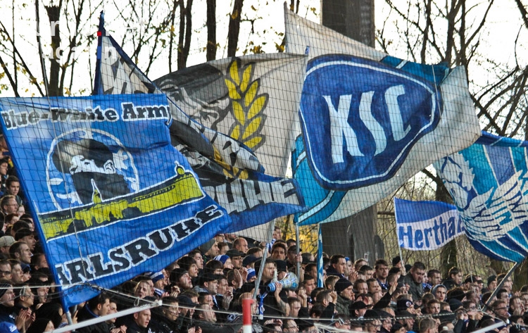 Karlsruher SC beim 1. FC Union Berlin, 09.11.2013