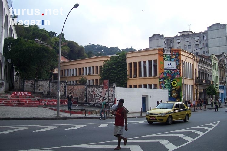 Stadtteil Lapa (Künstlerviertel) in Rio de Janeiro