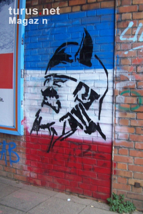 Graffiti des FC Hansa Rostock