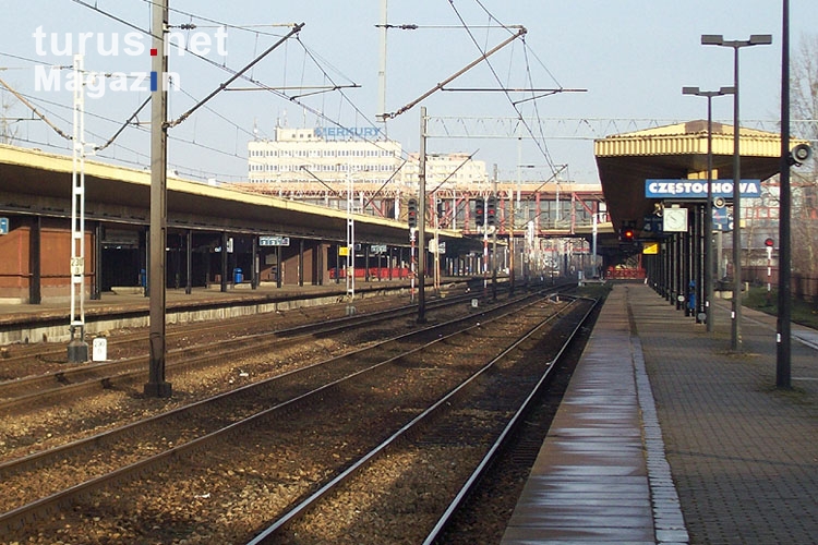 Bahnhof von Częstochowa