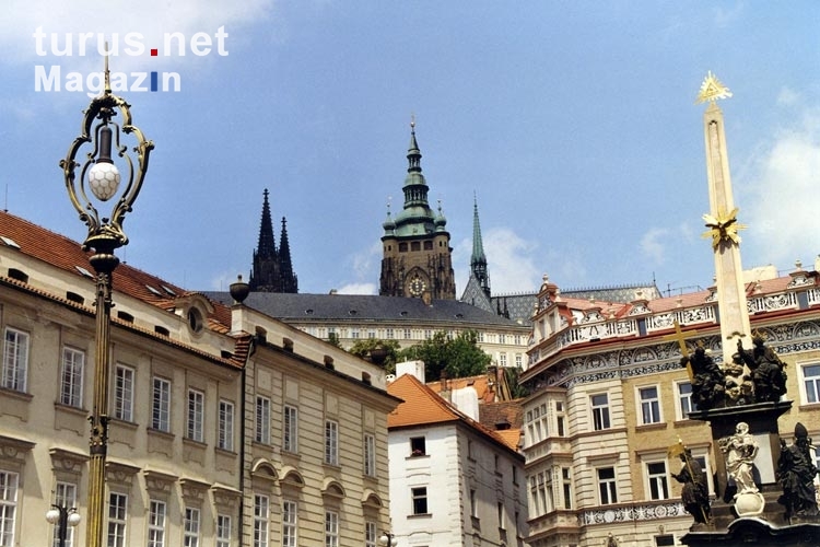 Markplatz in der Altstadt von Prag