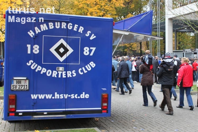 Wagen des Hamburger SV 1887 Supporters Club