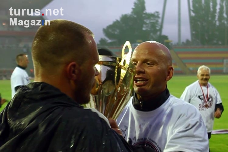 Jubel, Trubel, Heiterkeit: Der BFC Dynamo gewann den Berliner Pokal