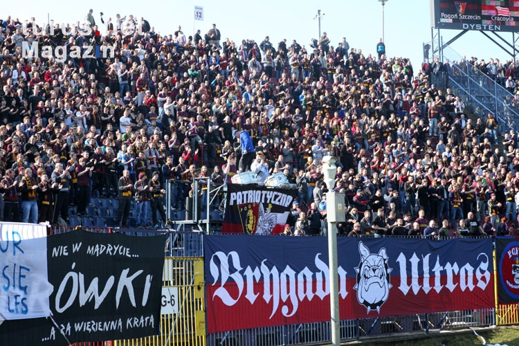 Pogoń Szczecin vs. Cracovia Krakow, 09.03.2014