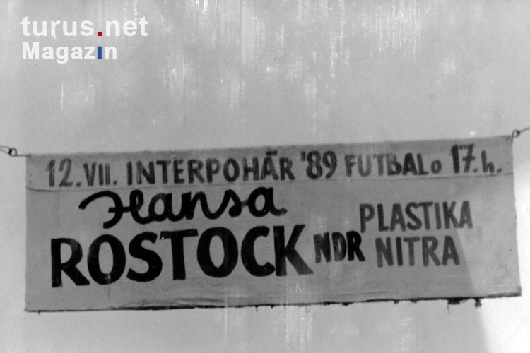 FC Hansa Rostock bei Plastika Nitra, 1989