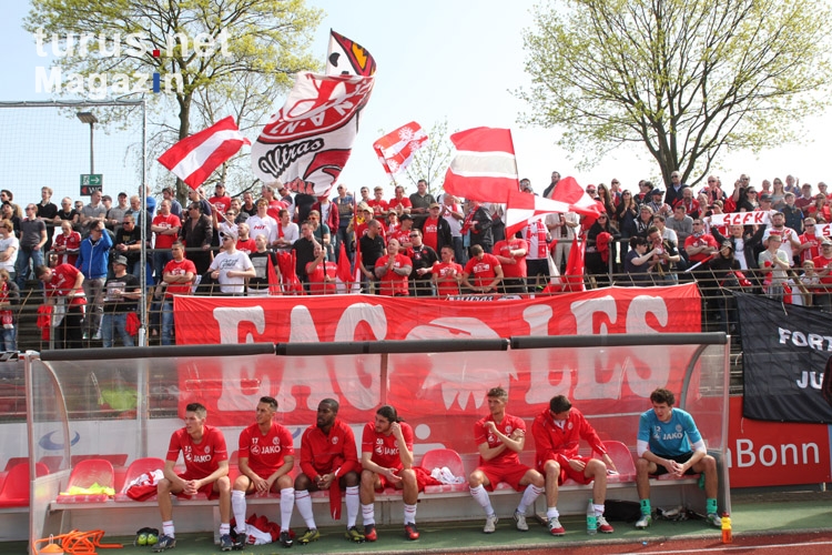 Heimspiel des SC Fortuna Köln im Südstadion