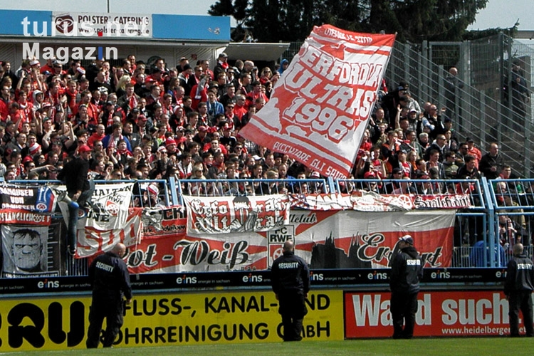 FC Rot Weiß Erfurt zu Gast in Chemnitz