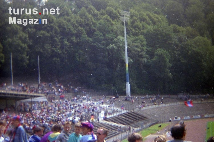 Stadion am Zoo des Wuppertaler SV, Anfang der 90er Jahre