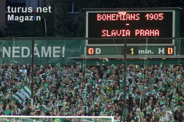 Prager Derby: Bohemians 1905 vs. SK Slavia Praha