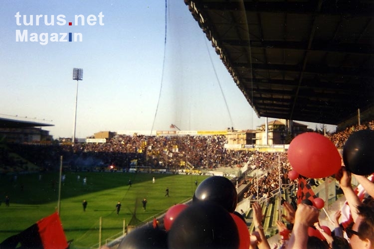Stadio Ennio Tardini des AC Parma, gegen Bayer 04 Leverkusen, 1995