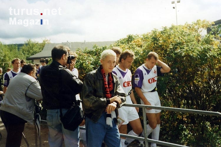 1. FC Kaiserslautern (mit Andi Brehme) zu Gast bei Eintracht Haigar, DFB-Pokal 1993/94