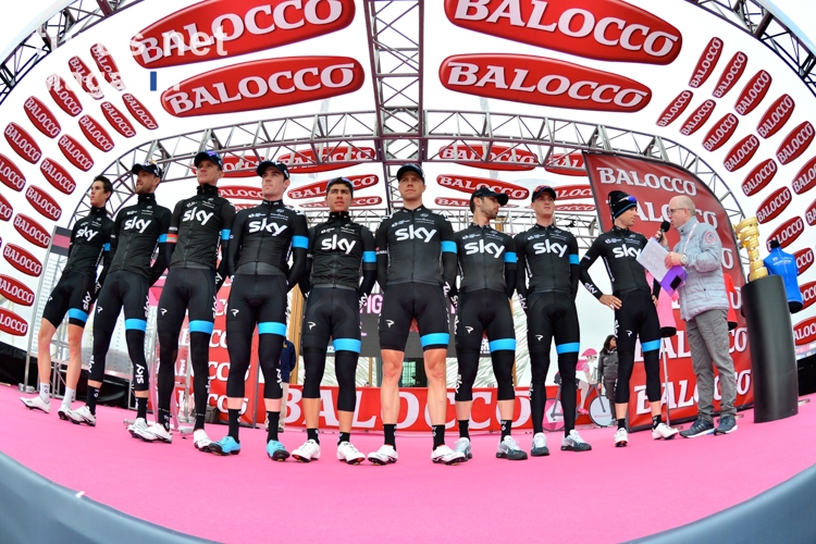 Team SKY, Giro d`Italia, 2. Stage 2014