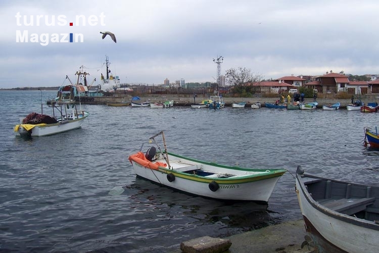 Hafen von Tsarevo am Schwarzen Meer