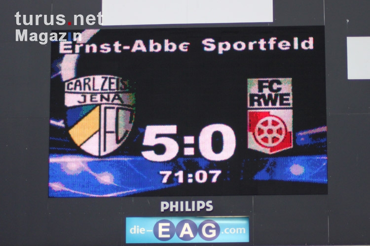 RW Erfurt verliert 0:5 in Jena, Pokal 2014