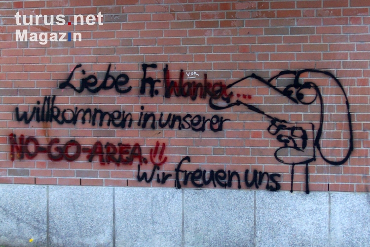 Graffiti an der Universität Greifswald
