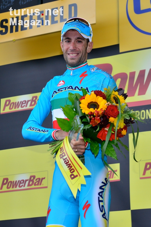 Vincenzo Nibali, Sieger 2. Etappe und gelbes Trikot