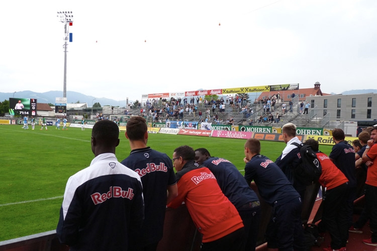 Red Bull Salzburg beim SC Austria Lustenau