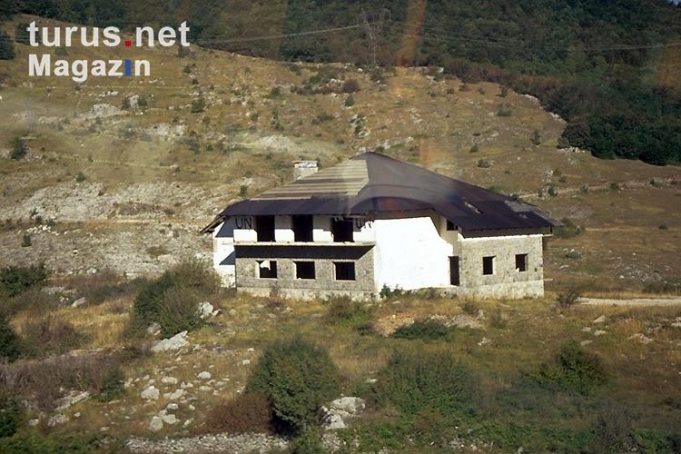ehemaliger UN-Stützpunkt in der einstigen Republika Srpska Krajina (1991-1995)