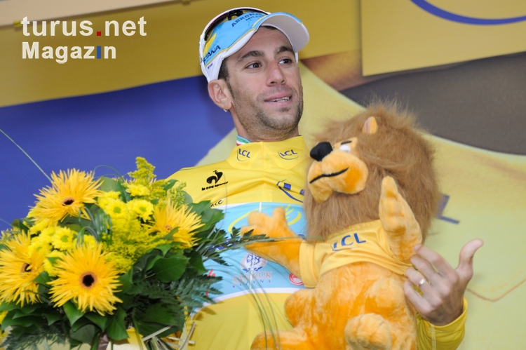 Siegerehrung, 8. Etappe Tour de France 2014