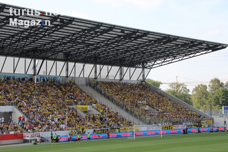 Fans von Borussia Dortmund in Essen