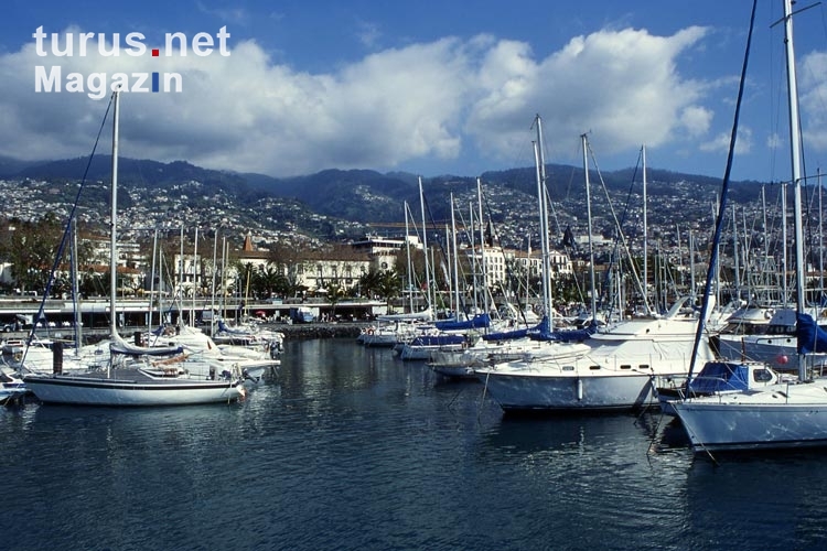 Yachthafen von Funchal auf der Atlantikinsel Madeira