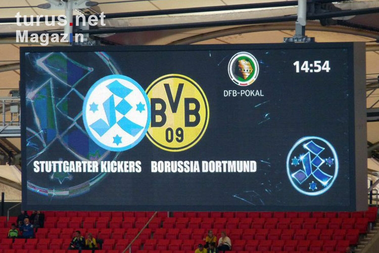 Borussia Dortmund bei den Stuttgarter Kickers