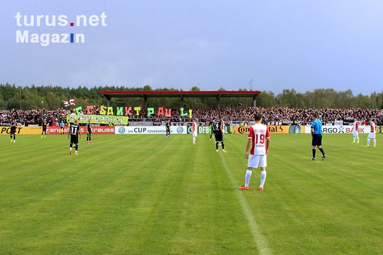 FC St. Pauli beim FSV Optik Rathenow