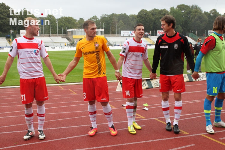 Erfurt feiert 2:0 Sieg gegen Dynamo Dresden
