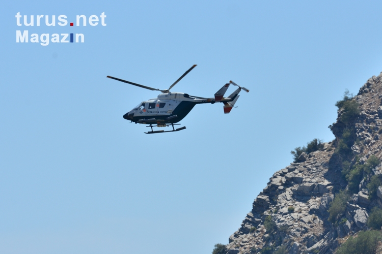 Helikopter bei der La Vuelta 2014