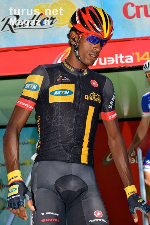 Daniel Teklehaimanot, Vuelta a España 2014
