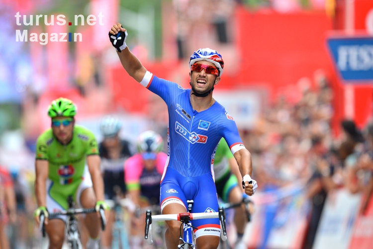 Nacer Bouhanni gewinnt 8. Etappe der Vuelta