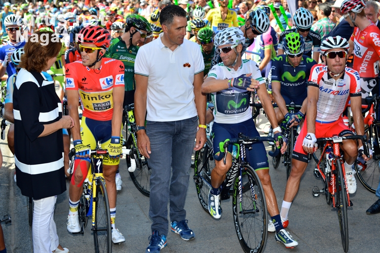 Start der 11. Etappe der La Vuelta 2014