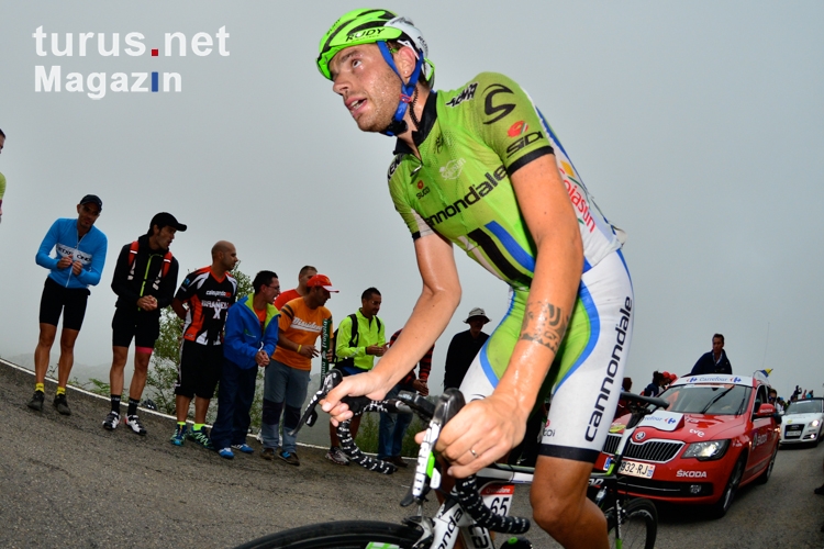 Damiano Caruso, Vuelta a España 2014