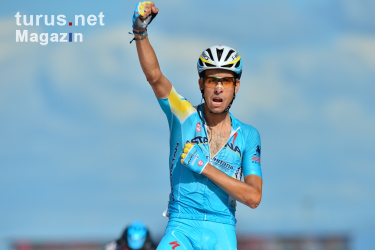 Fabio Aru gewinn 18. Vuelta Etappe