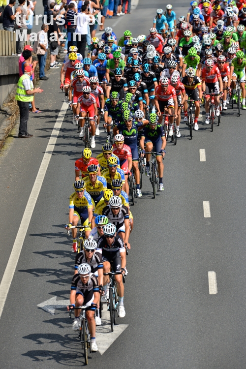 Peloton 17. Etappe, Vuelta a España 2014