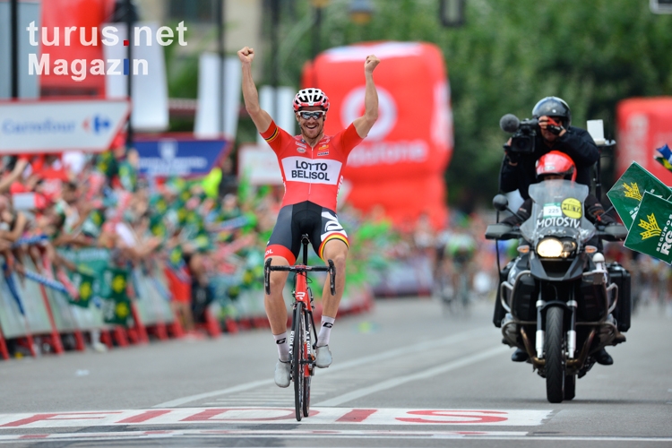 Adam Hansen gewinnt 19. Vuelta Etappe